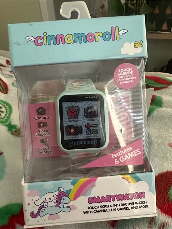 Sanrio Cinnamoroll Kids Smartwatch - Light Blue and Pink