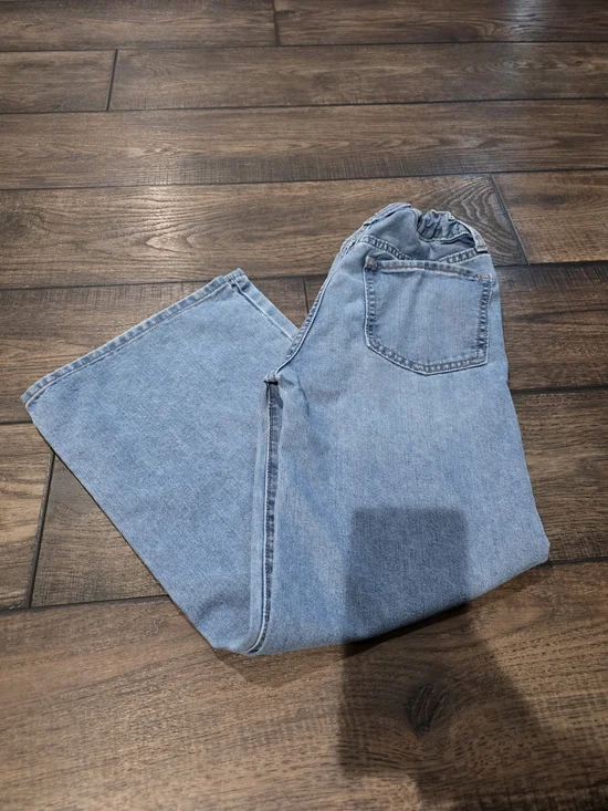 Old Navy Light Wash Elastic Waist Jeans