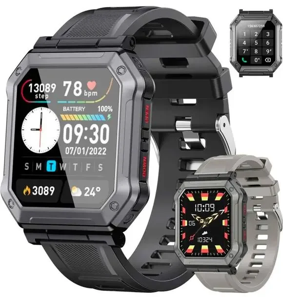 Smart Sport Watch H31 with 2 Straps