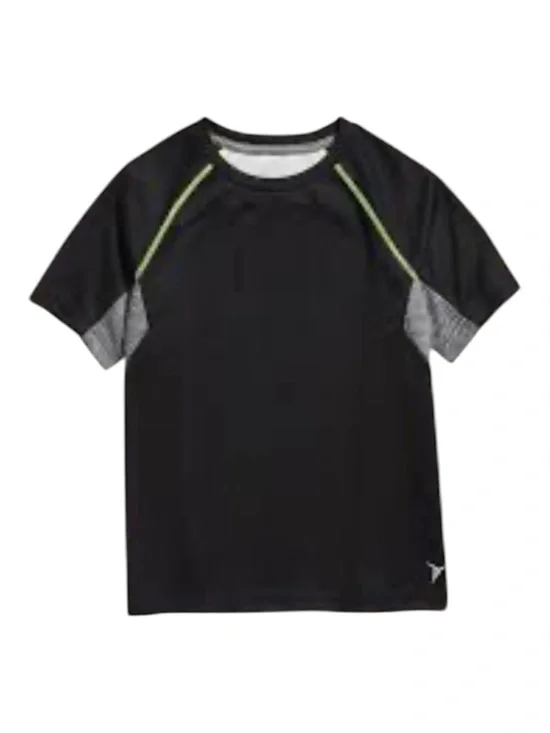 Old Navy Active Kids Black and Gray Performance T-Shirt