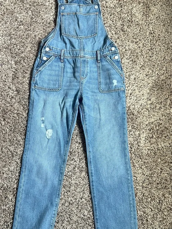 Old Navy Light Blue Denim Overalls