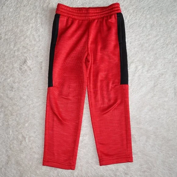 Boys Small 6/7 Old Navy Active Go Dry Red Sweatpants 2 Side Pockets, Like New