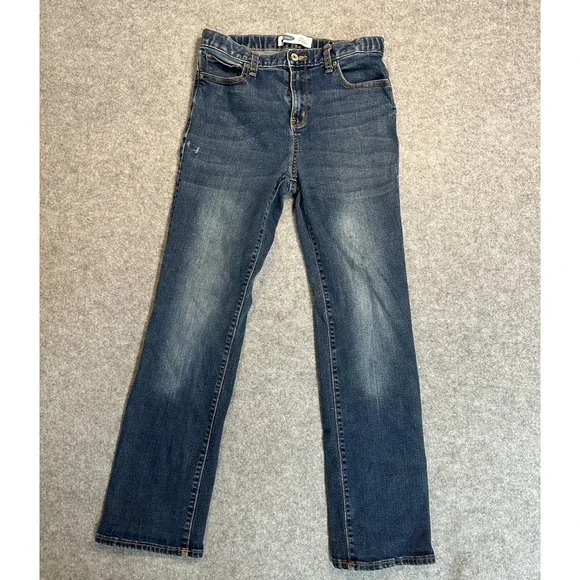 Old‎ Navy Bootcut Built-In Flex Jeans 16 Blue Denim Stretch Cotton Blend