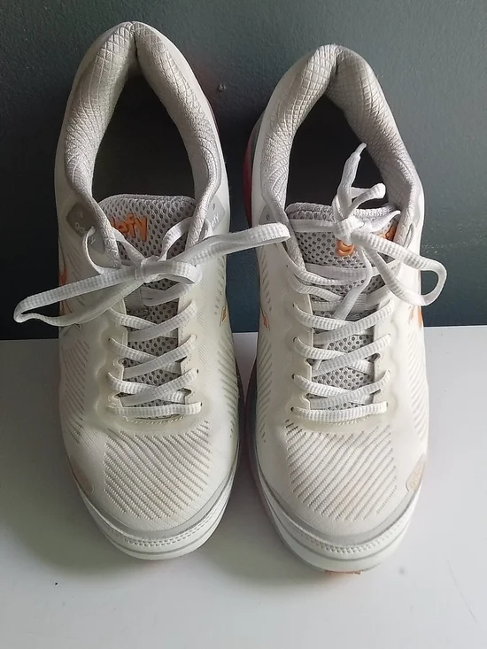 Gravity Defyer G-Defy Ion White Pastel Walking Shoes VersoShock Orthopedic