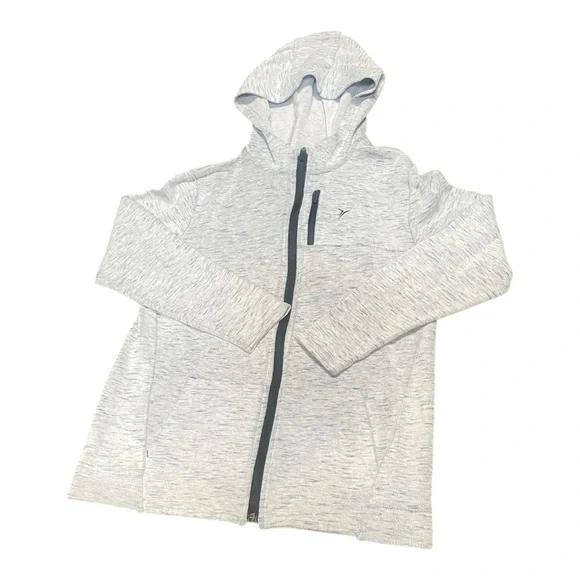 Old Navy Active Wear Light Gray Kids Hoodie