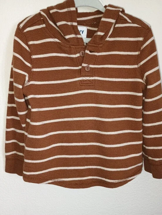 4/$15 Old Navy Lightweight Woven Hooded Shirt, 2T