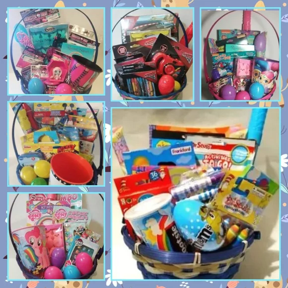 Bamboo Easter Gift Basket