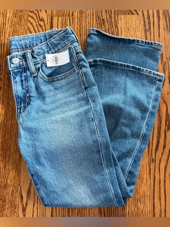 NWT Old Navy Mid Rise Boot Cut Jeans Girl’s Sz 10