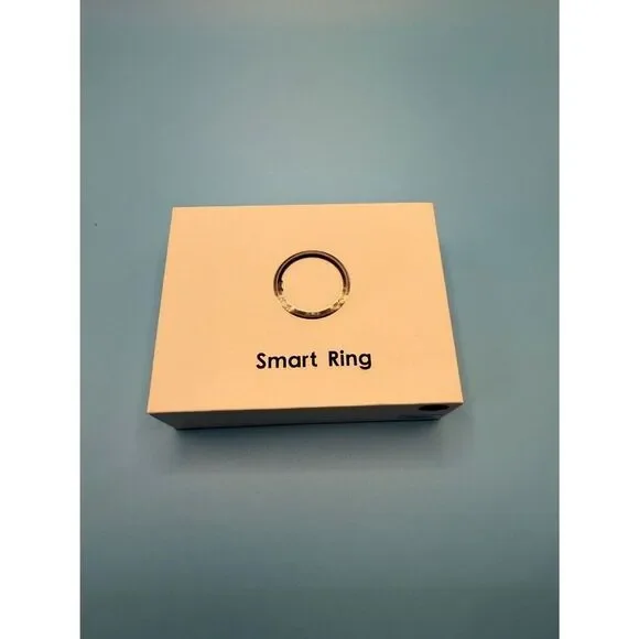 Smart Ring Black Size 9 Health Tracker Sleep Monitor Fitness NEW IN BOX/NO FLAWS