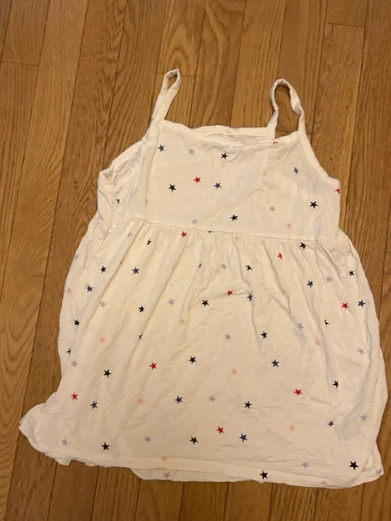 Girls Old Navy Babydoll Patriotic 4th of July Top Size XL