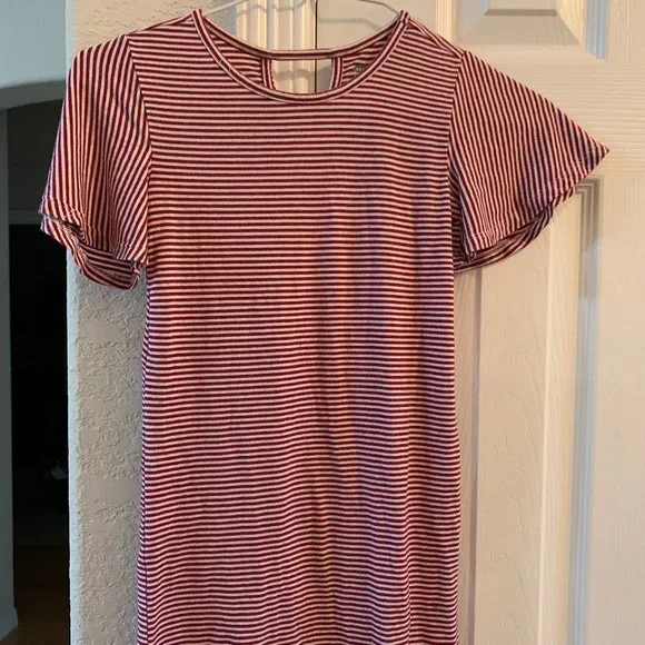 Old Navy striped short sleeve dress 5