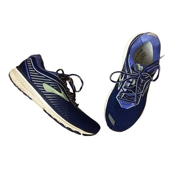 Brooks Ghost 12 Navy Stellar Blue Sneakers Women’s Size 11