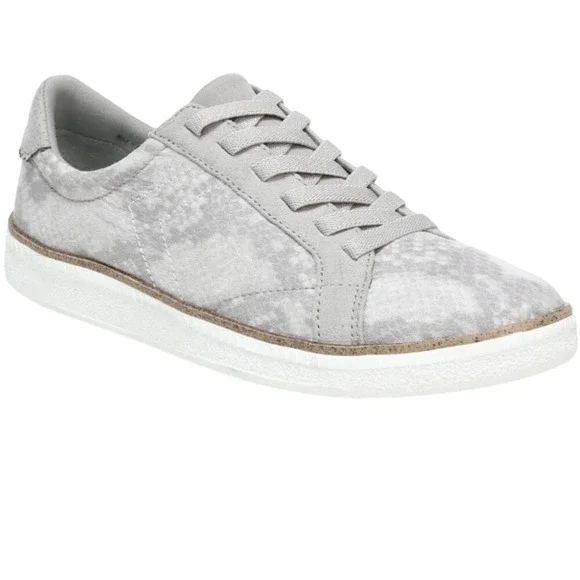 Dr. Scholls Women's Size 11 Seaside‎ Gray Snake Print Casual Sneakers