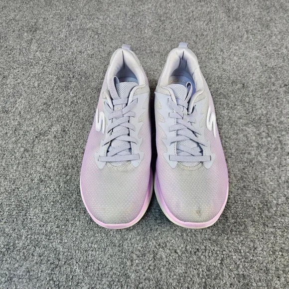 Skechers GoWalk Air 2.0 Dynamic Lavender‎ Grey Ombre Sneakers 124348 Womens 7