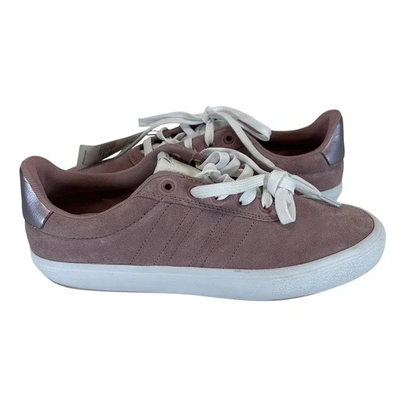 Adidas Vulcraid3r Skateboarding Shoes Magic Mauve Suede Womens 10 GW9181 NEW