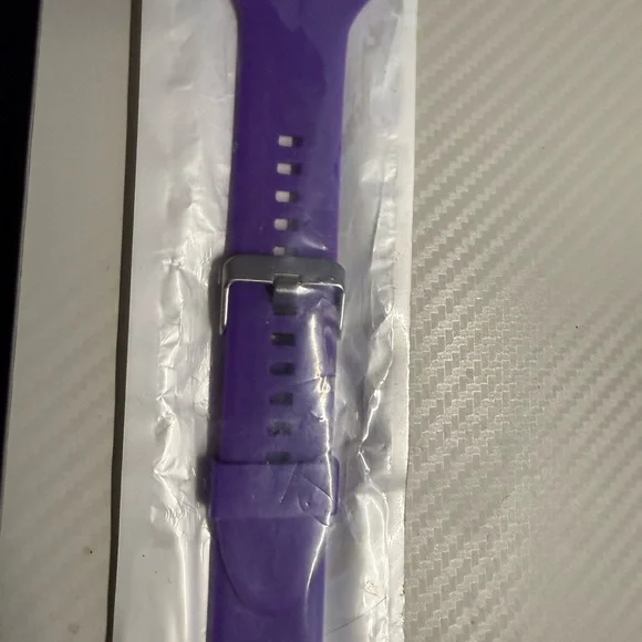 Apple Purple Silicone Smartwatch Band 42mm