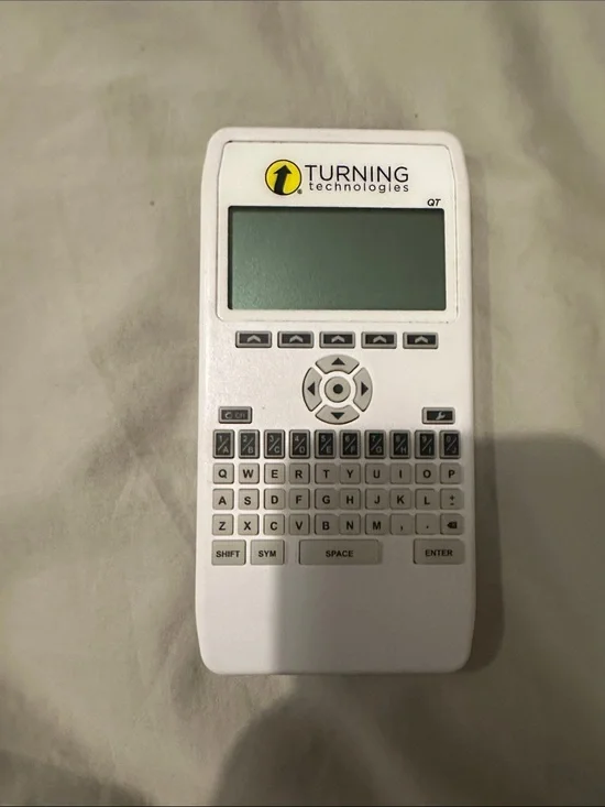 Turning Technologies QT Student Response Clicker - White
