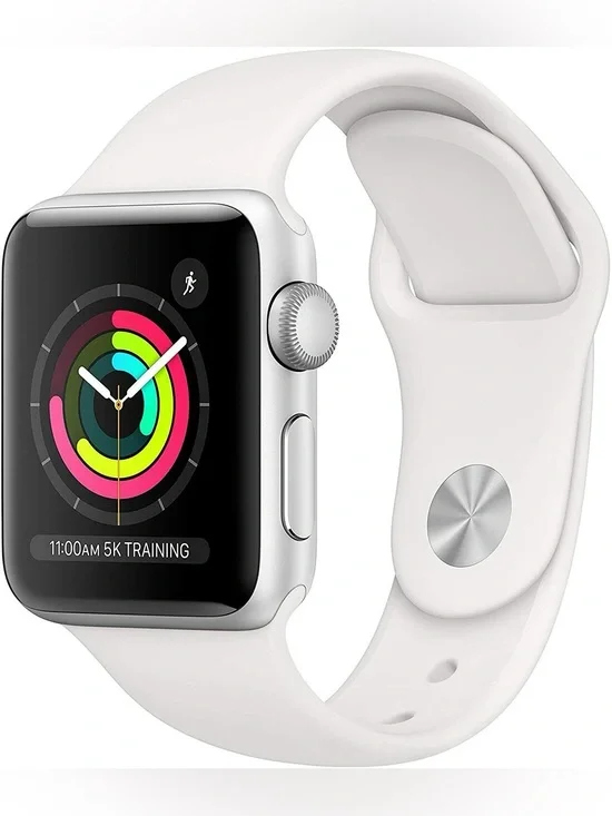 Apple Series 3 Smartwatch with White Sport Band