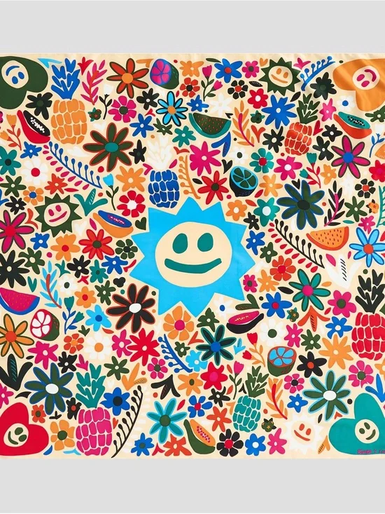 Bimba y lola silk scarf