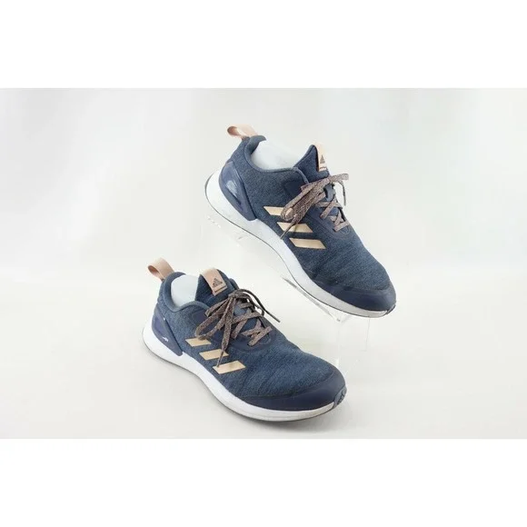ADIDAS BIG‎ KIDS YOUTH RUNNING RAPIDARUN X SHOES G27446 BLUE PINK SIZE 7 US