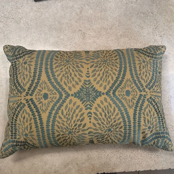 Elegant Patterned Throw Pillow