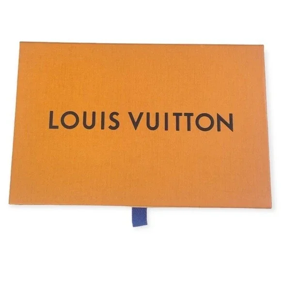 Louis Vuitton Authentic Slide Open Small Empty Gift Box with Ribbon