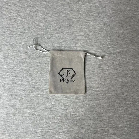PPJew Small Gift Pouch Bag 4.5” x 5”