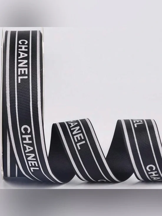 2.5cm Wide Double-Sided Satin Polyester Gift Wrapping Ribbon 40 yards