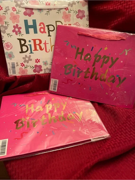 Happy Birthday Gift Bags 6pk