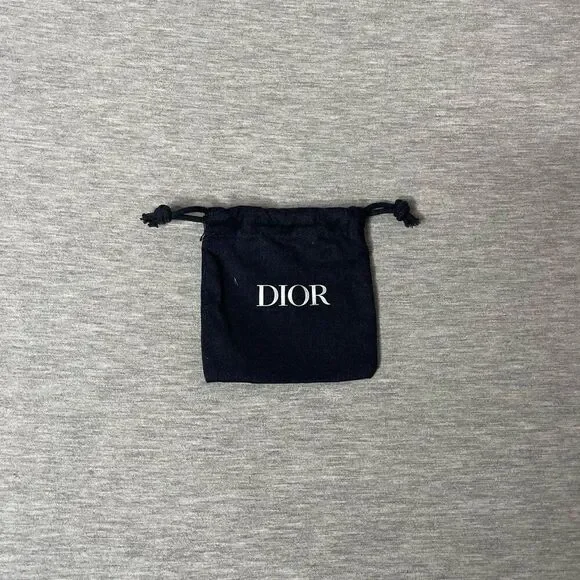 Christian Dior Small Gift Pouch Bag 3.5” x 3.5”