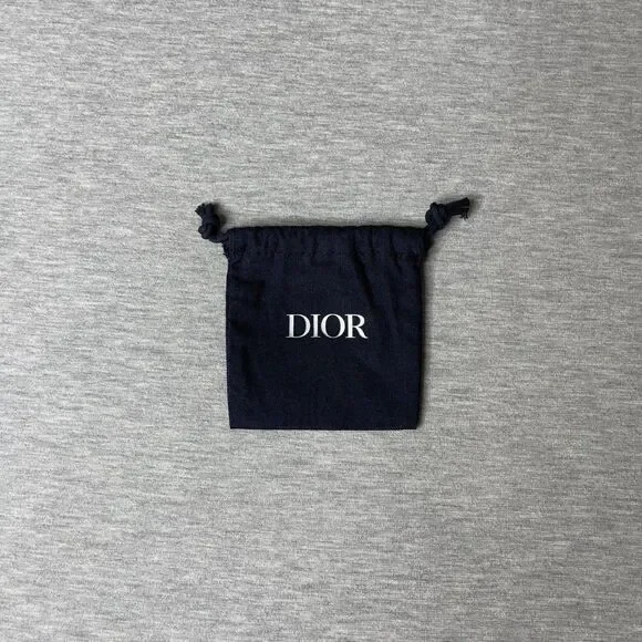 Christian Dior Small Gift Pouch Bag 3.5” x 3.5”