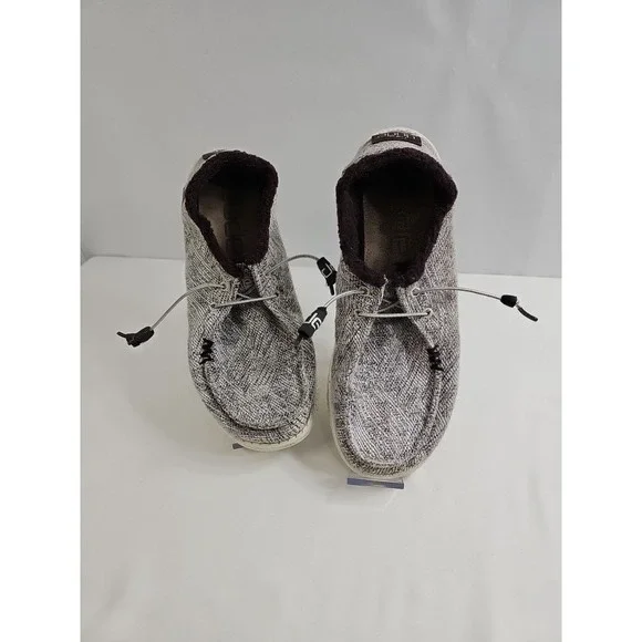 Hey‎ Dude Wendy Sox Dark Gray Slip On Shoes Women's Size 11