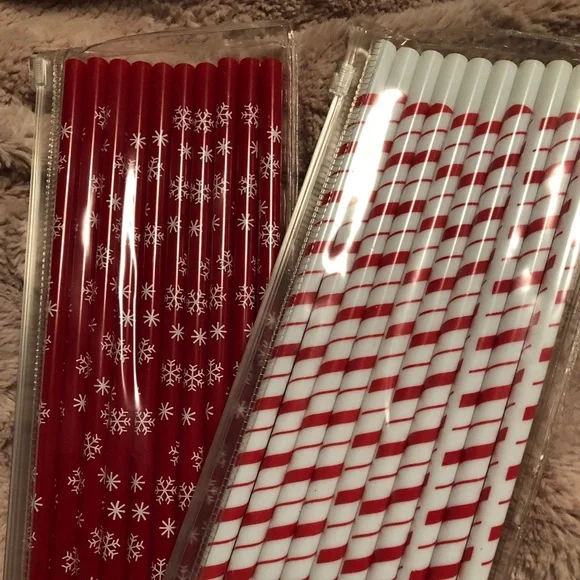 Holiday Straws
