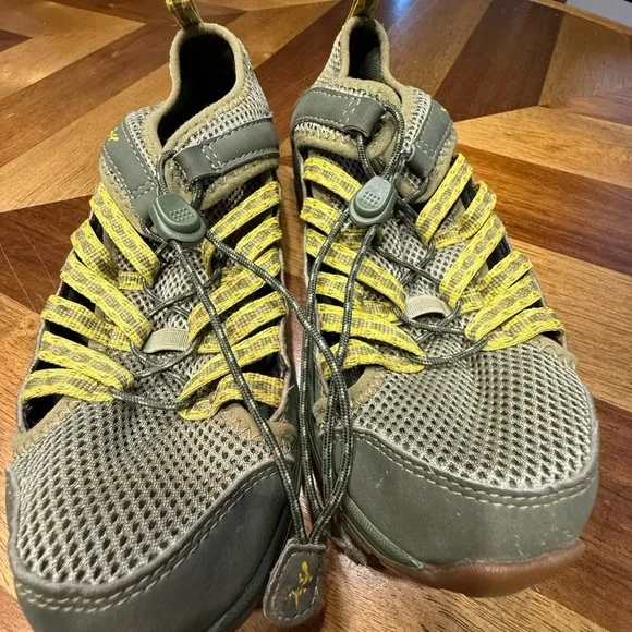 Chaco Kids Water Shoes - Olive and Yellow