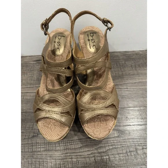B.O.C. Leather wedges scandal