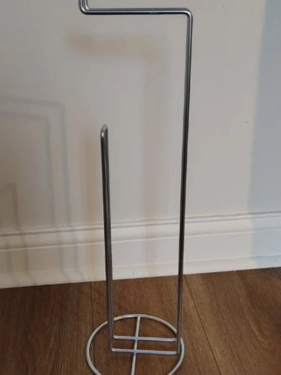 KROKFJORDEN 604.540.26 Toilet roll stand, zinc plated