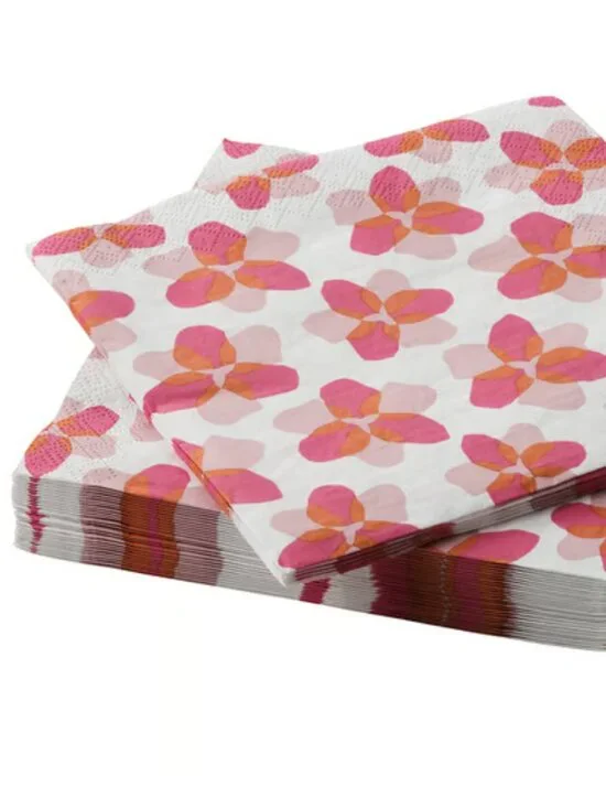 TOFSAND 206.176.43 Paper napkin, pink, 13x13 