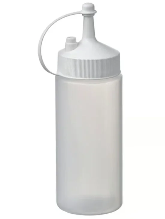 GRILLTIDER 506.056.34 Squeeze bottle, white/clear, 7 oz