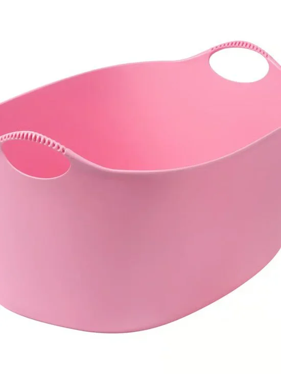 TORKIS 605.836.98 Flexible laundry basket, in/outdoor, Pink, 9 gallon 60583698