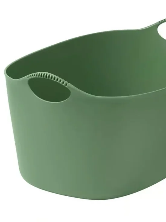 TORKIS 205.791.65 Flexible laundry basket, in/outdoor, green, 9 gallon