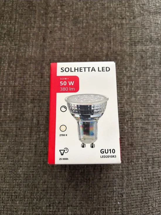 GU10 Solhetta LED Dimmable Bulb 50W