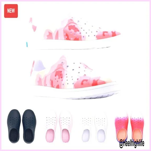 Kids Water Shoes Slip-On Sneakers Lightweight Durable Non-Slip Athletic Outdoor