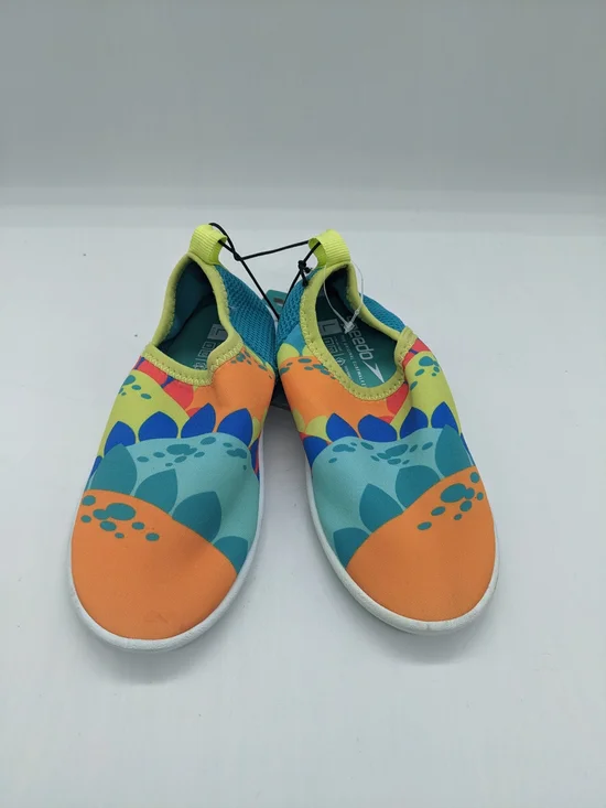 Speedo Kids Orange & Teal Multicolor Water Shoes