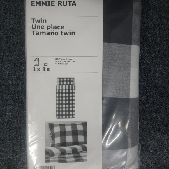 Ikea Emmie Ruta Twin Duvet NIP Just Gorgerous!