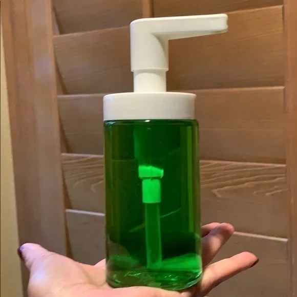 Bottle: ikea dish soap, hand soap or lotion kitchen bathroom glass dispenser