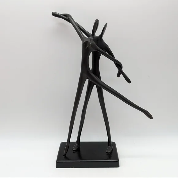 Ikea Bodrul Khalique Ballet Dancer Metal Abstract Figure Sculpt