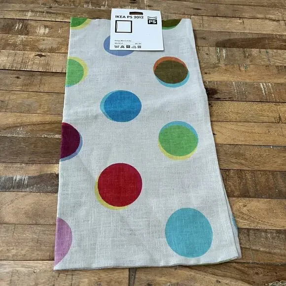 IKEA PS Cushion Cover Natural Beige Dotted 100% Ramie 20 x 20 