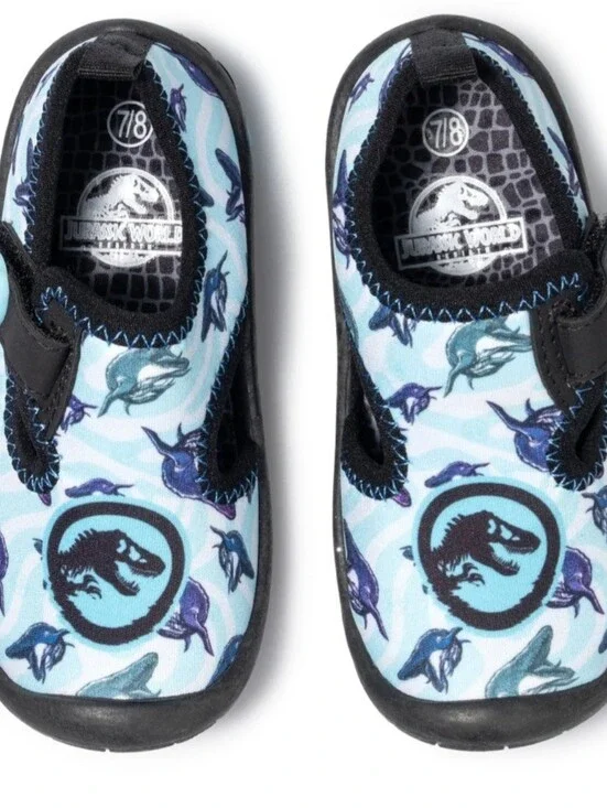 Kids' Blue Dino Water Shoes. Size 5/6. NWT.