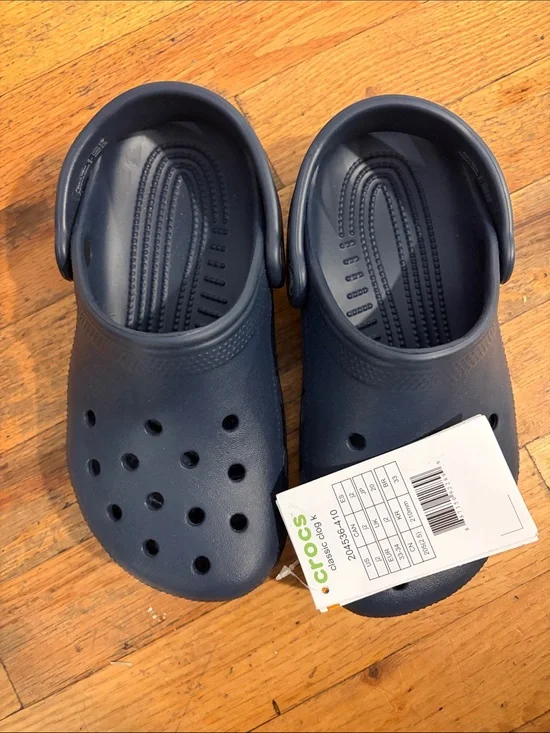 CROCS Kids Classicin Navy Blue