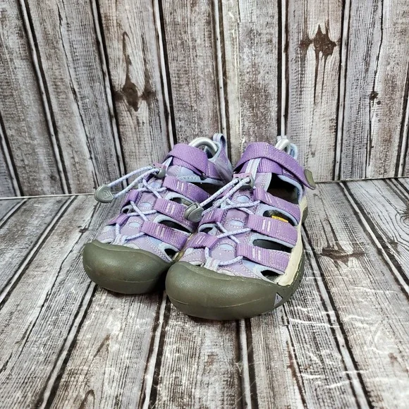 KEEN Youth Newport H2 Waterproof Sandals Light PurpleHiking Shoes 1014263 Size 3